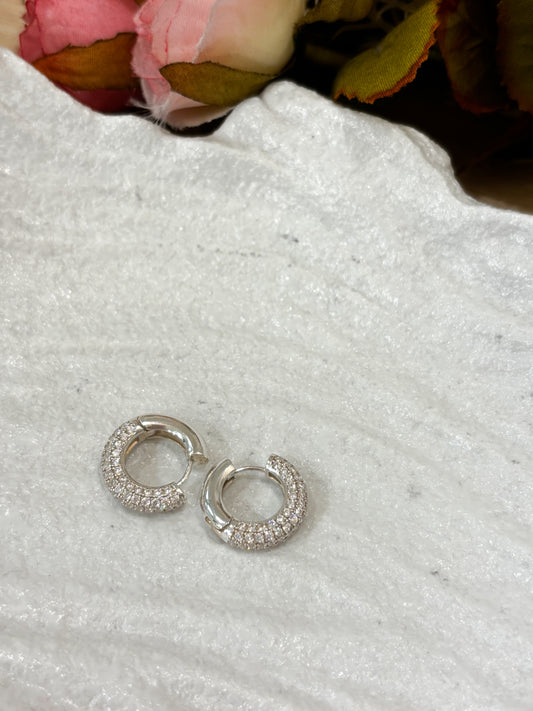 <10%OFF> Half hoop earrings