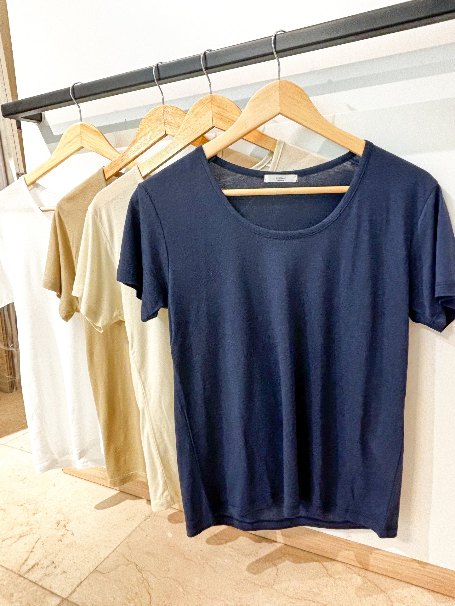 Tencel summer basic t-Shirt