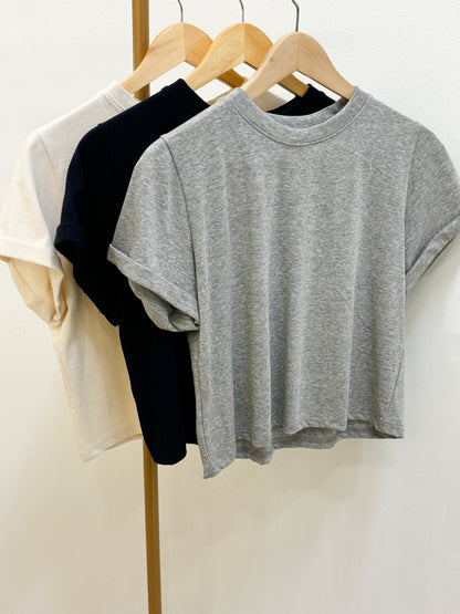 Natural Roll-Up T-Shirt(10%)