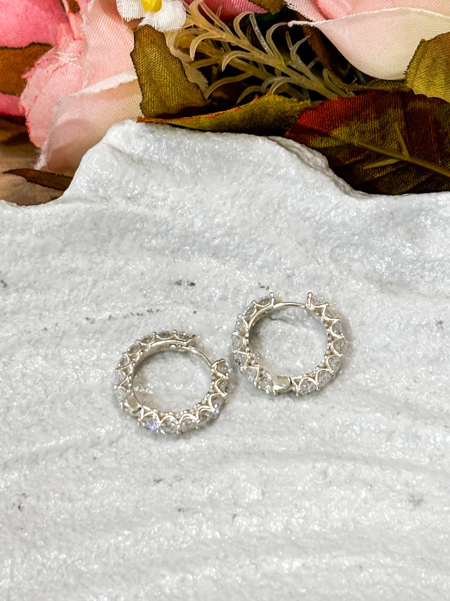 <10% OFF> Shining Hoop earrings