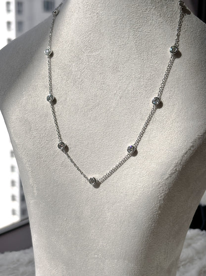 30% OFF-4mm Moissanite Necklace