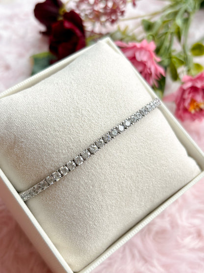 3mm Moissanite Tennis Bracelet