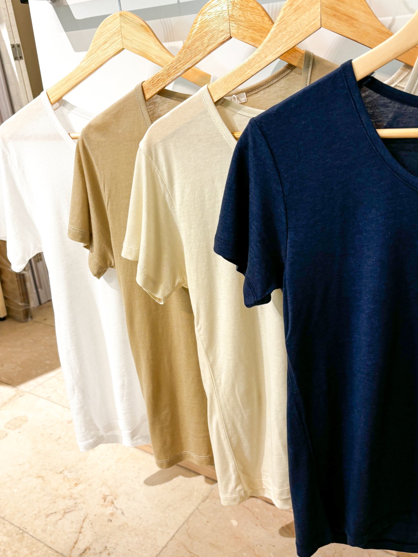 Tencel summer basic t-Shirt