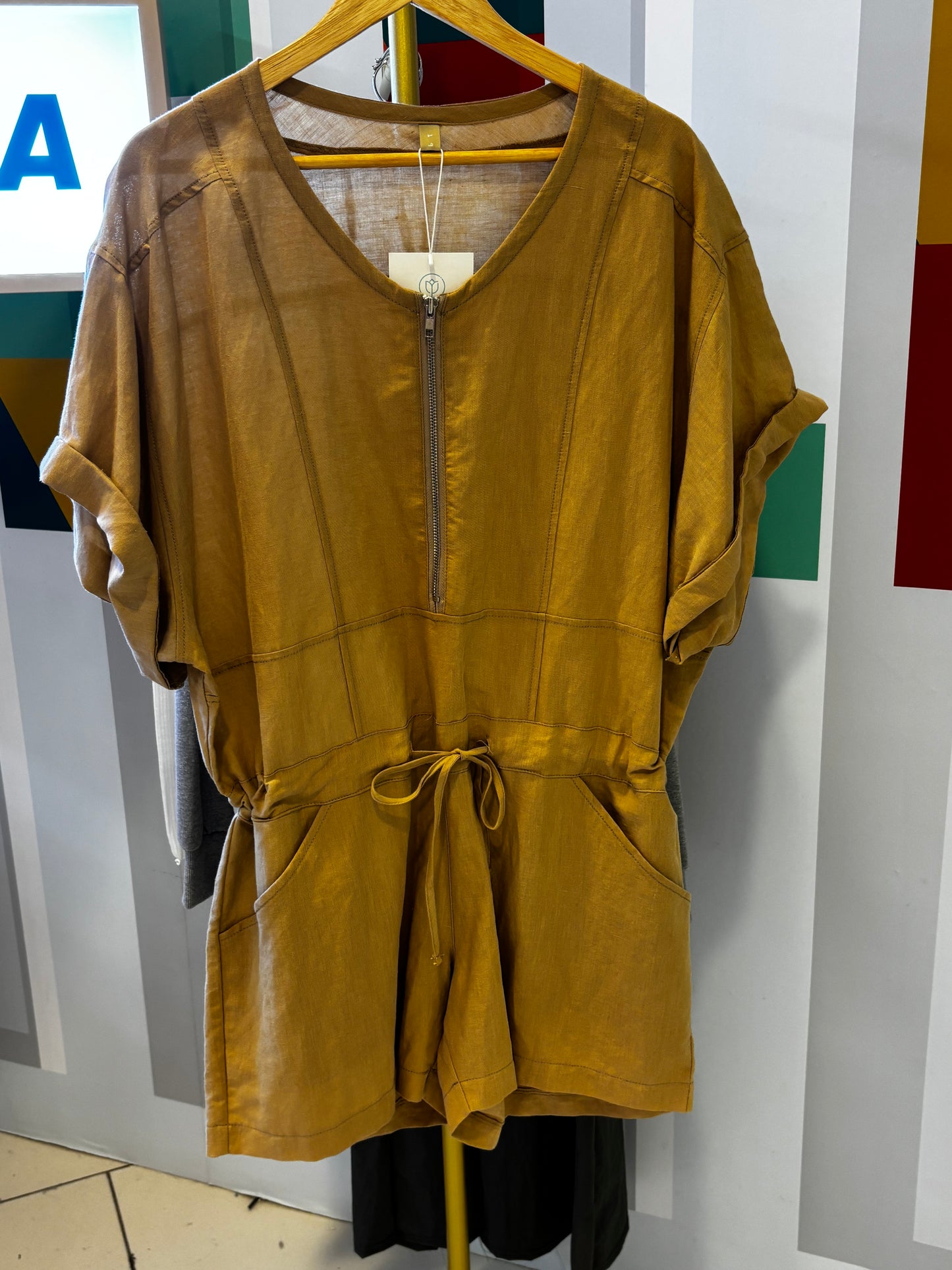 Linen Jumpsuit(50%)