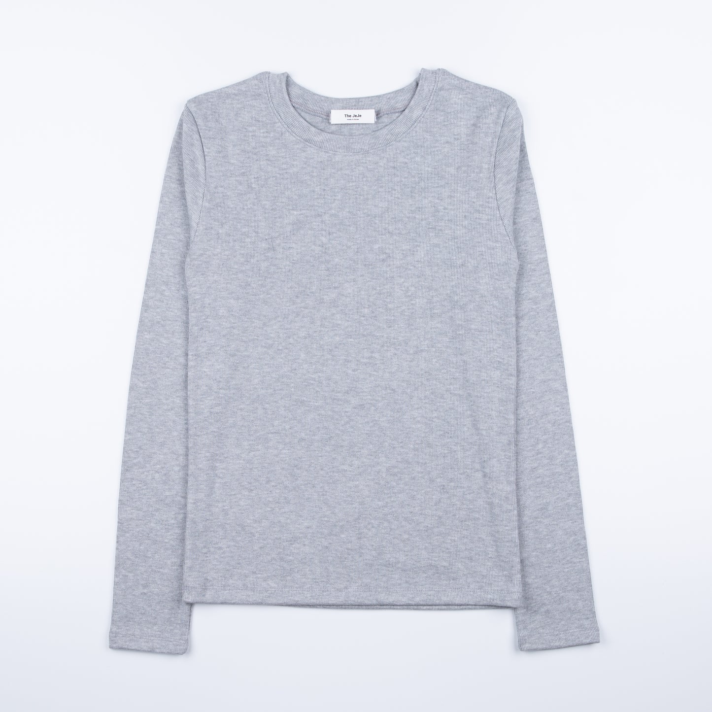 Ribbed Basic T-Shirt