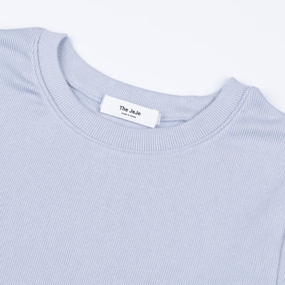 Ribbed Basic T-Shirt