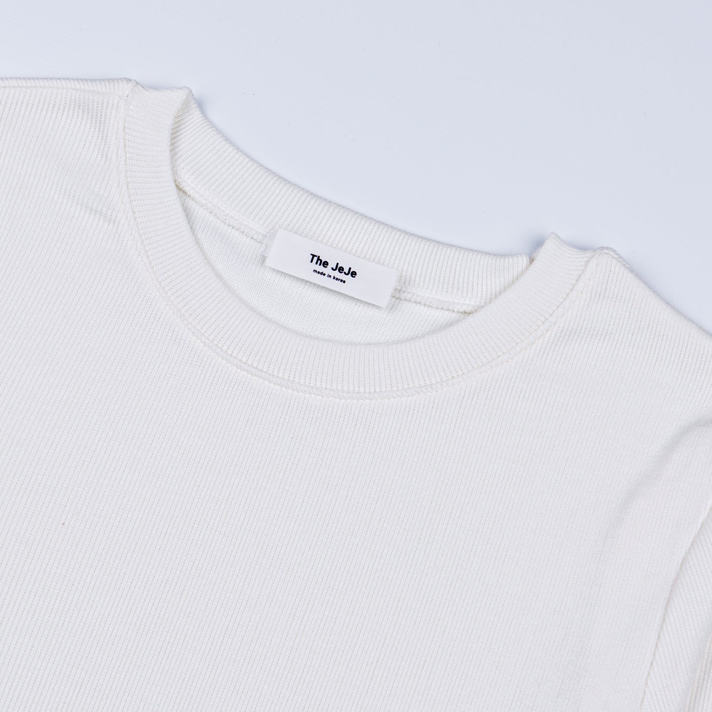 Ribbed Basic T-Shirt