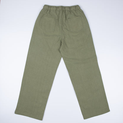 Lemon Linen Pants