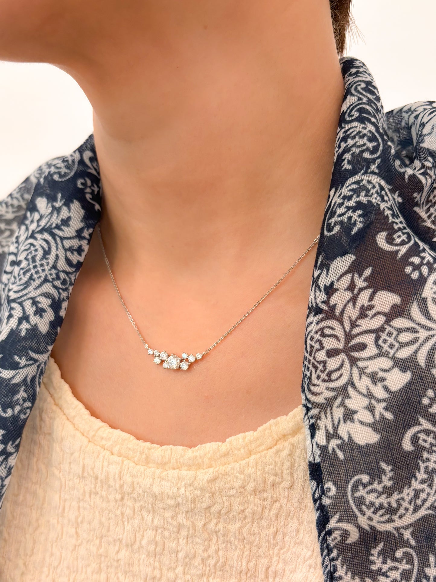 Classic Moissanites Necklace