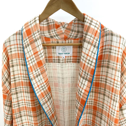 30% OFF-Checkered Robe(XL only)